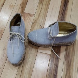 Prada suede espadrilles